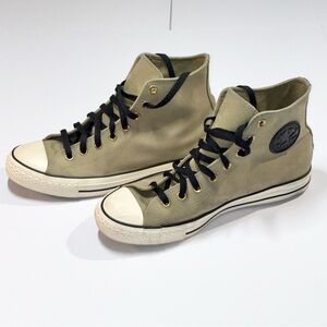 Converse Chuck Taylor Mono Suede High Top Sneakers Women's 11 Men’s 9 Olive